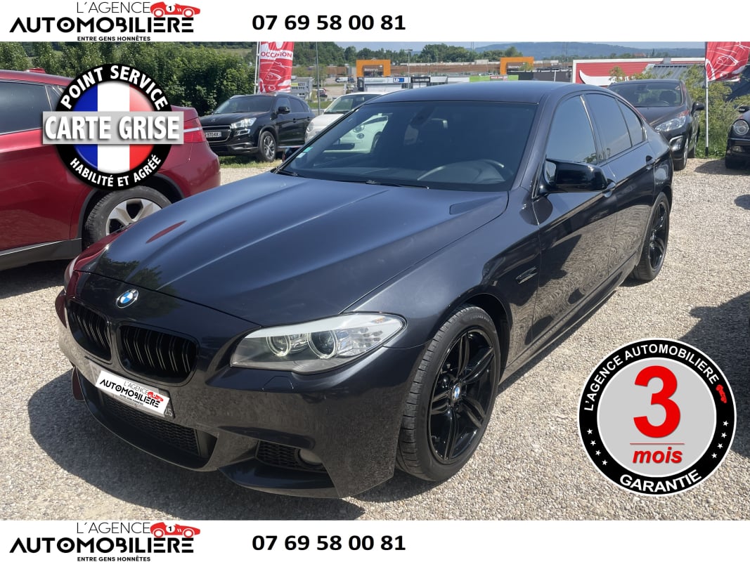 BMW Série 5 (F10) Berline 530d xDrive 3.0 d DPF 24V 258 cv Boîte auto — 1