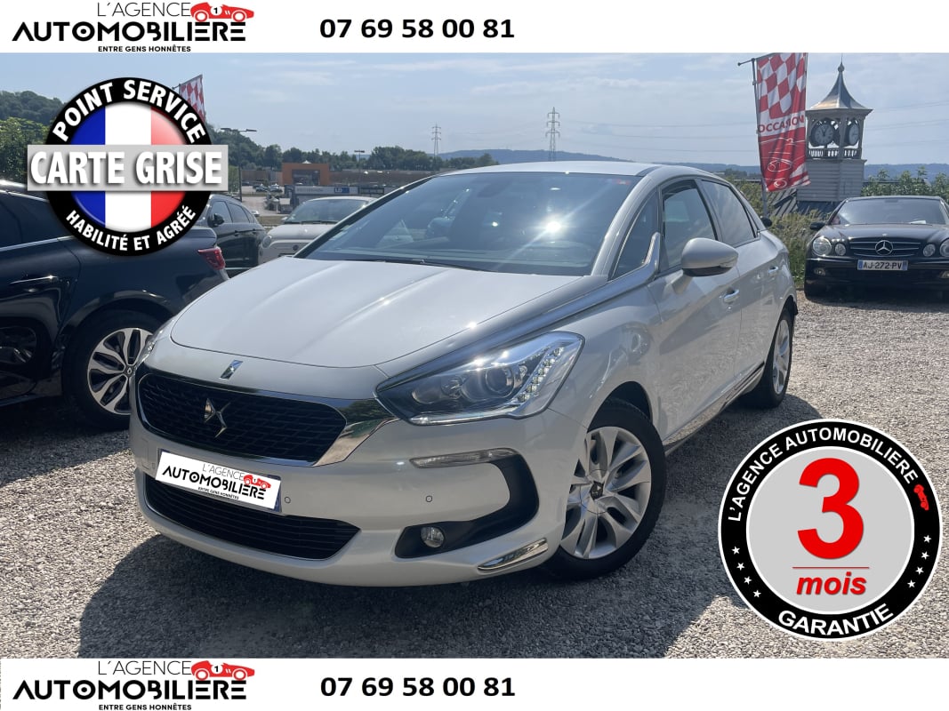 DS DS 5 2.0 HDi FAP 16V S&S 181 cv Boîte auto — 1