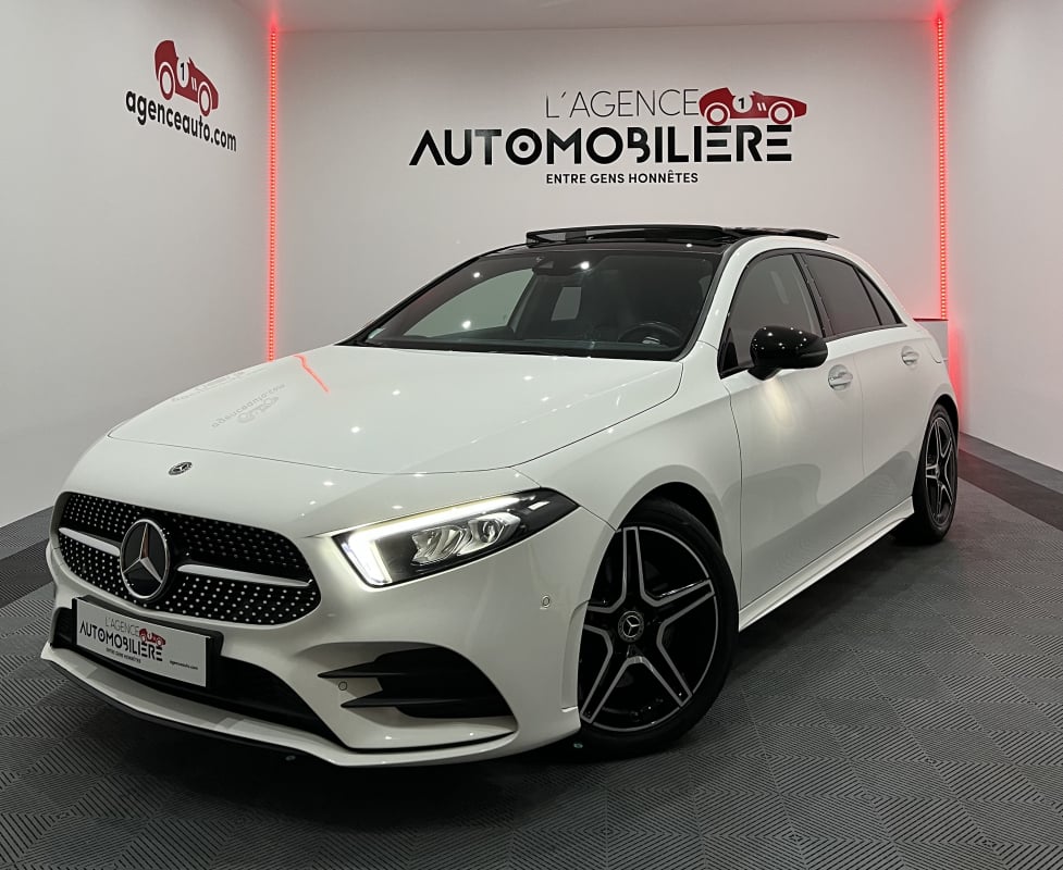 Mercedes-Benz Classe A CLASSE A 220D 2.0 190CV 8G-DCT AMG LINE ORIGINE FRANCE/TOIT OUVRANT/PK BLACK/SIEGES CHAUF — 1