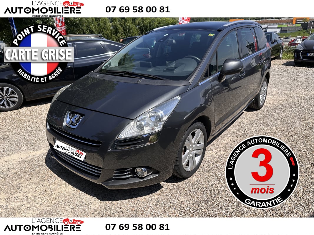 Peugeot 5008 1.6 THP 156 cv Boîte auto GARANTIE 3 MOIS — 1