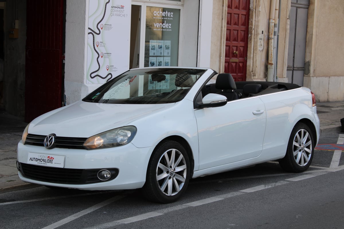 Volkswagen Golf CABRIOLET 1.2 TSI 105 BLUEMOTION CARAT (1ère main, CritAir 1, radar avant et arrière ..) — 1