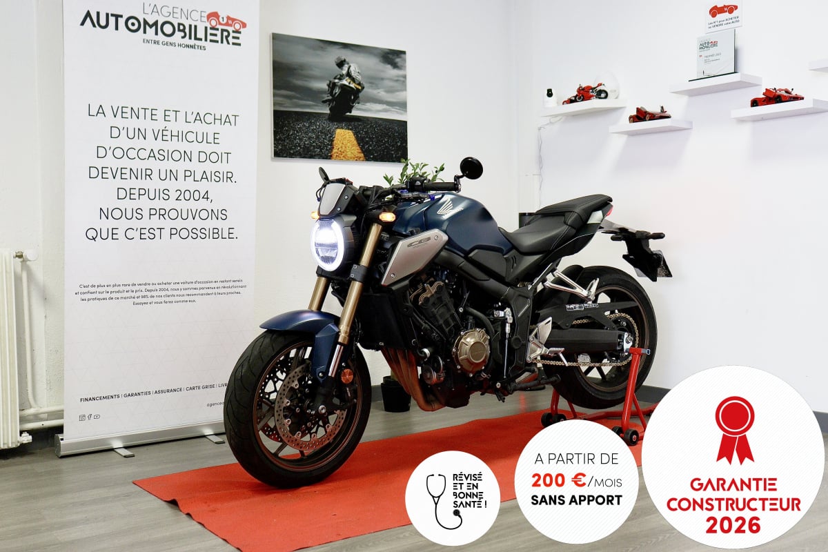 Honda CB 650 R A2 1ère Main (Ligne Ixil, Shifter, Poignées Chauffantes) — 1