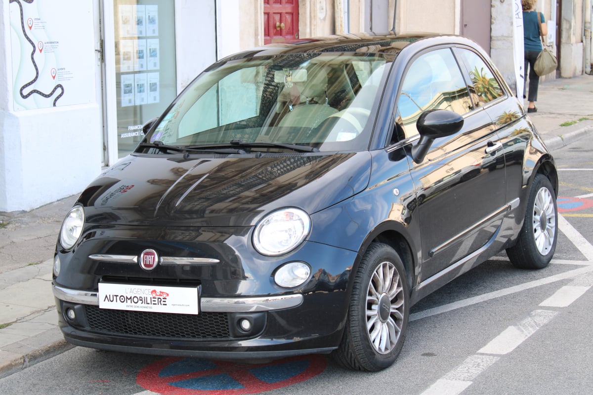 Fiat 500 1.2 70 LOUNGE ( Distribution neuve, Entretien à jour, Toit panoramique...) — 1