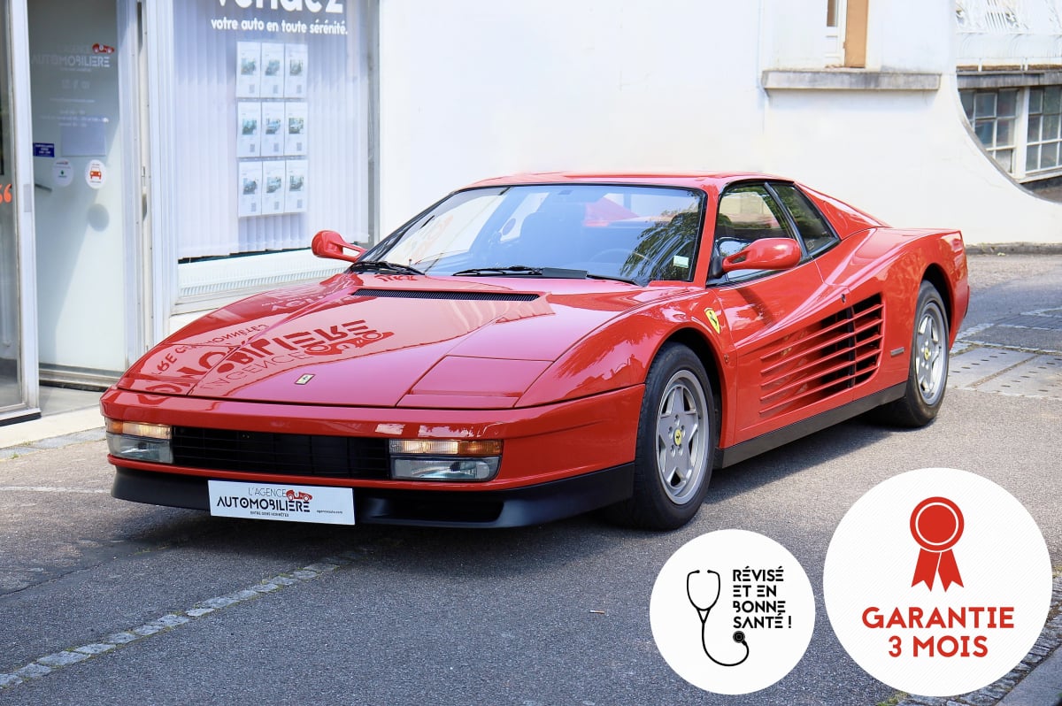 Ferrari Testarossa 4.9 V12 390 BVM5 (Entièrement d'origine) — 1