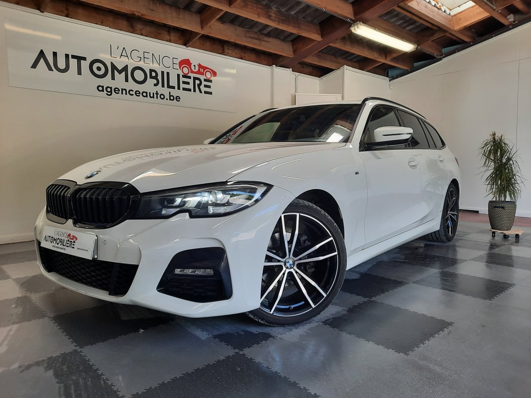 BMW Série 3 318d MHEV Touring Pack M 136CH Boite Steptronic Tva/Garantie BMW 08/2024 — 1