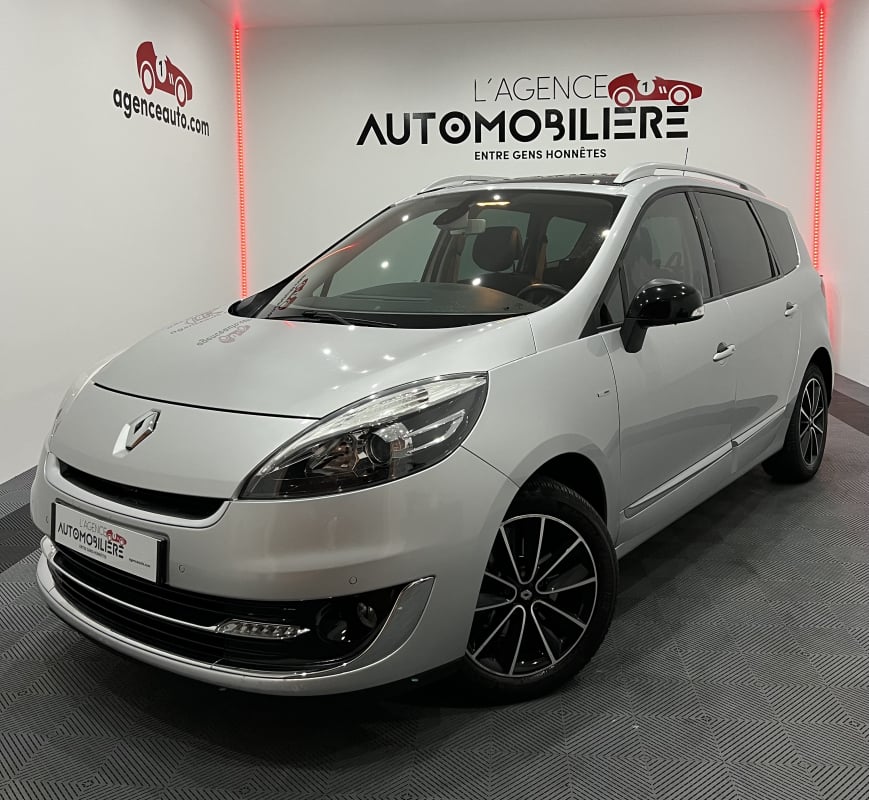Renault Grand Scenic GRAND SCENIC III 7 PLACES BOSE 1.5 DCI 110CV EDC6 TOIT PANO/GPS/CAMERA/REGULATEUR/CUIR-TISSU — 1