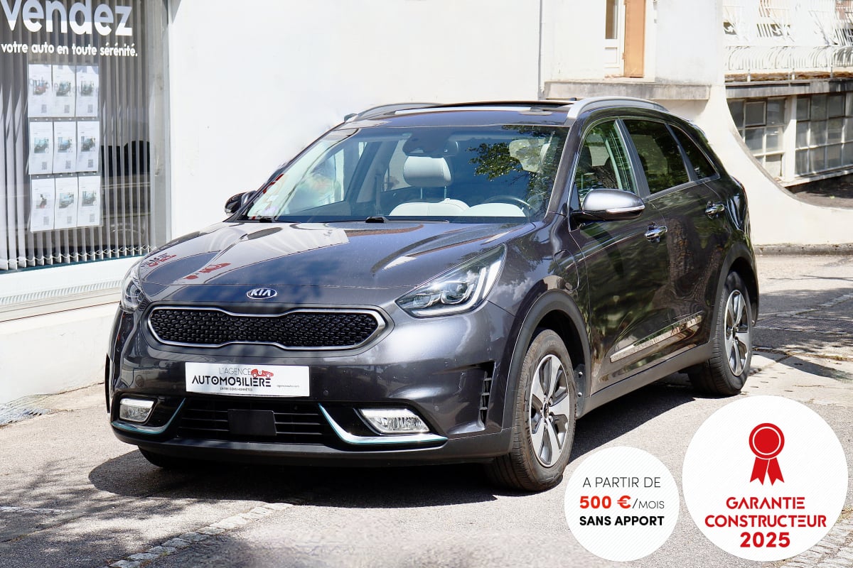 Kia Niro 1.6 GDI Hybrid Rechargeable 141ch Prenium DCT6 (TO,Cuir,1ère Main) — 1
