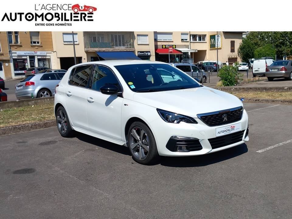 Peugeot 308 Gt Hdi 1.5L 130Ch Blanc Nacrée — 1