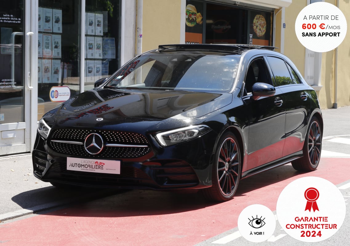 Mercedes-Benz Classe A (W177) 200 i 163 AMG LINE BVM6 (Toit ouvrant, Pack LED, Sièges chauffant...) — 1