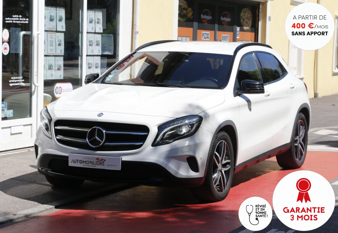 Mercedes-Benz Classe GLA 220d 170 SENSATION 7G-DCT (GPS, ACC, JA 18",...) — 1