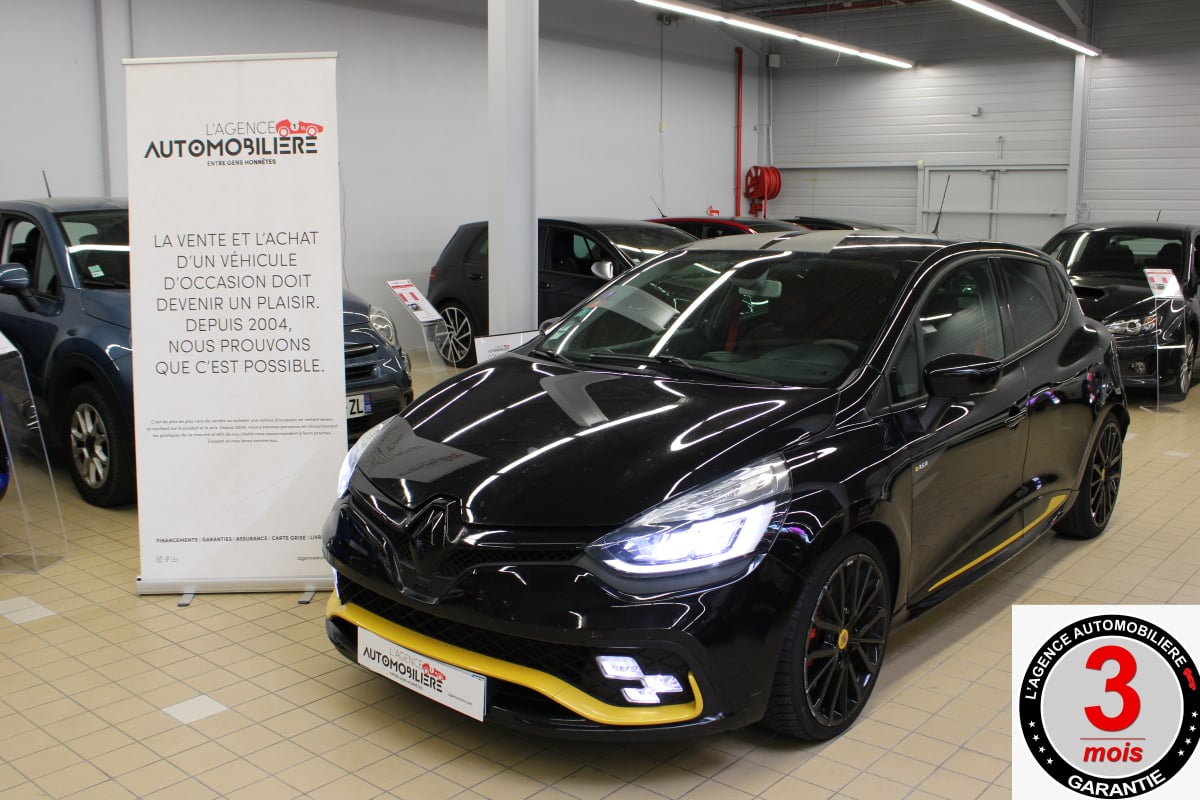 Renault Clio 1.6 220 RS EDC BVA RS 18 TROPHY CUP CUIR 1ERE MAIN AKRA — 1