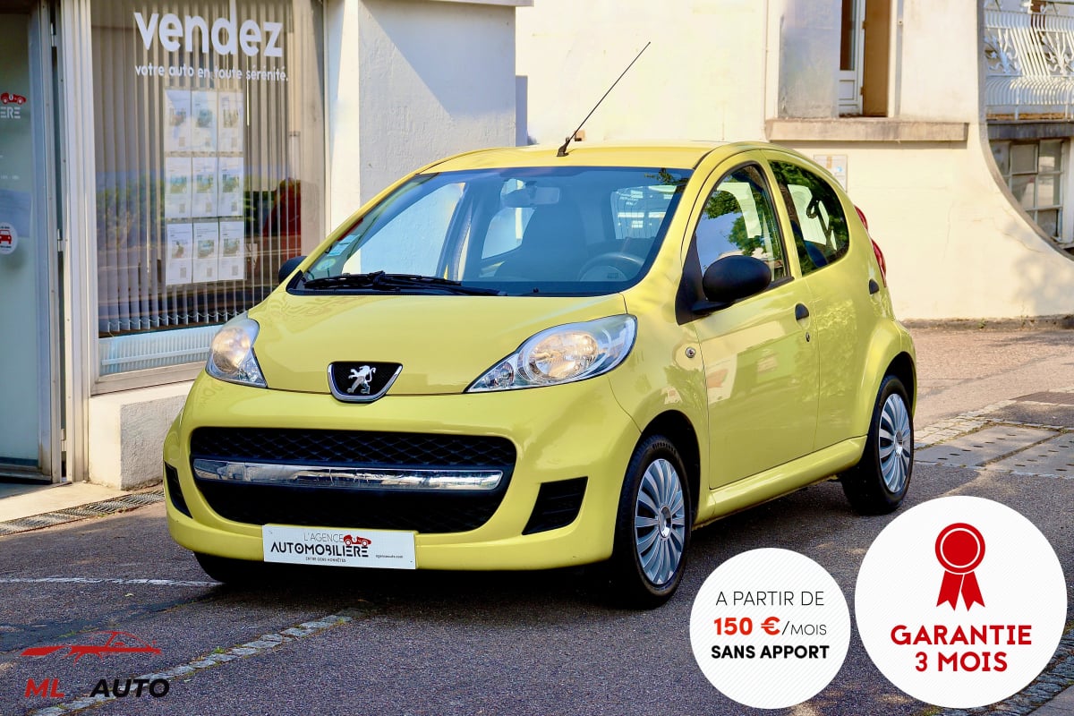 Peugeot 107 1.0 i 68 Trendy BVM5 (5 Portes, Roue de secours) — 1