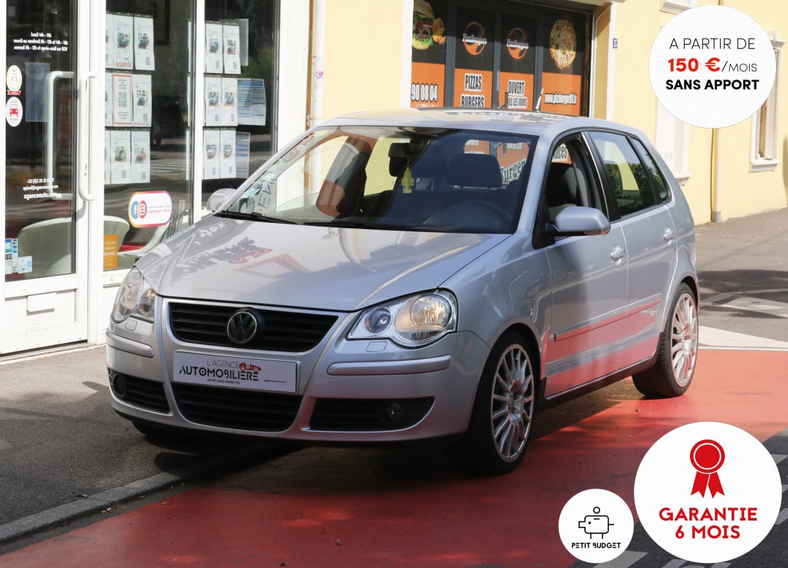 Volkswagen Polo IV 1.4 100cv (Sièges chauffants, Bluetooth, Régulateur…) — 1
