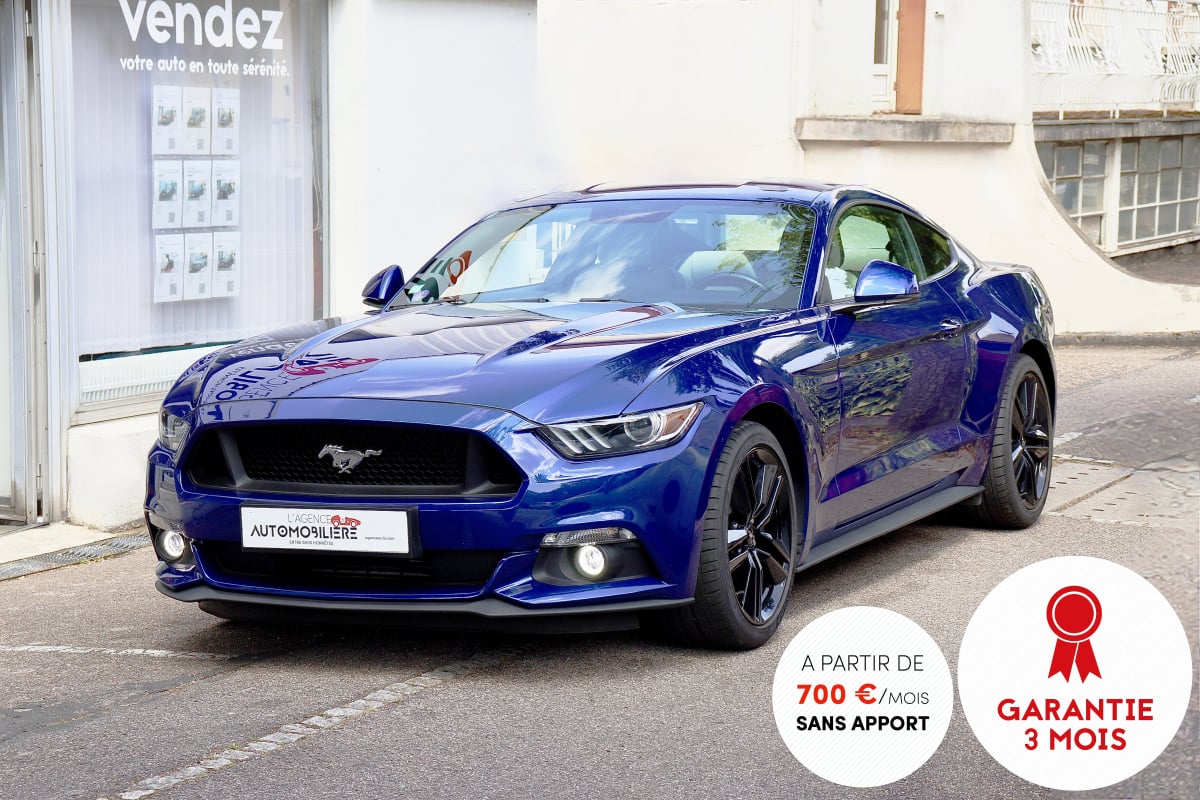Ford Mustang 2.3 Ti EcoBoost 317 BVA (Pas de Malus, Système à clapet..) — 1
