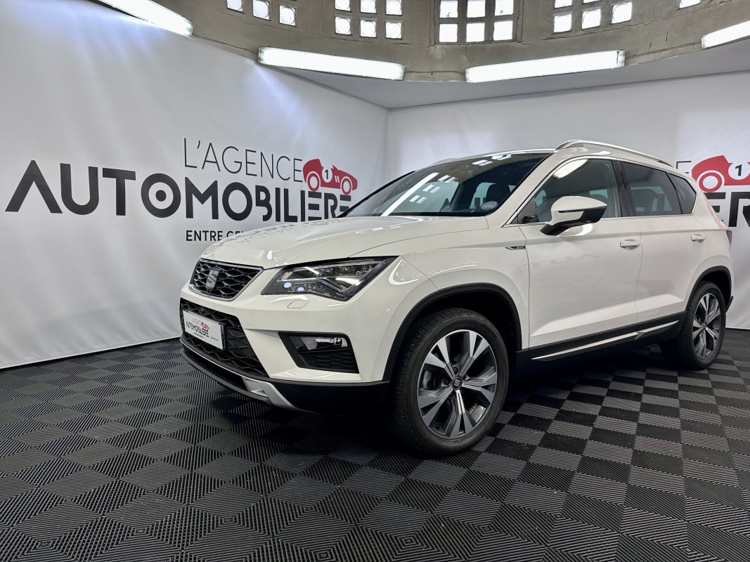 Seat Ateca 1.4 ECOTSI 150 XCELLENCE 4DRIVE (1ere Main, Toit ouvrant, hayon motorisé, cuir) — 1