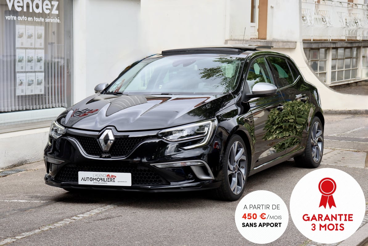 Renault Megane IV GT 1.6 TCe 205 4Control EDC7 (TO,Attelage,Caméra...) — 1