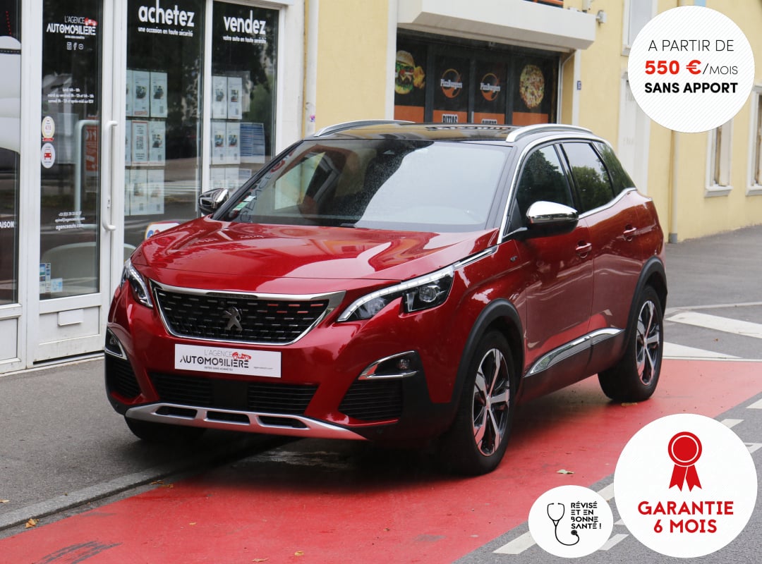 Peugeot 3008 2.0 BlueHDI 180 GT EAT8 (1ère main, Full options, Carnet Peugeot...) — 1