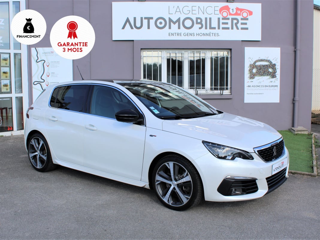 Peugeot 308 180 cv -GT - 2.0 BlueHDi - EAT8 - S&S - TOIT PANO — 1