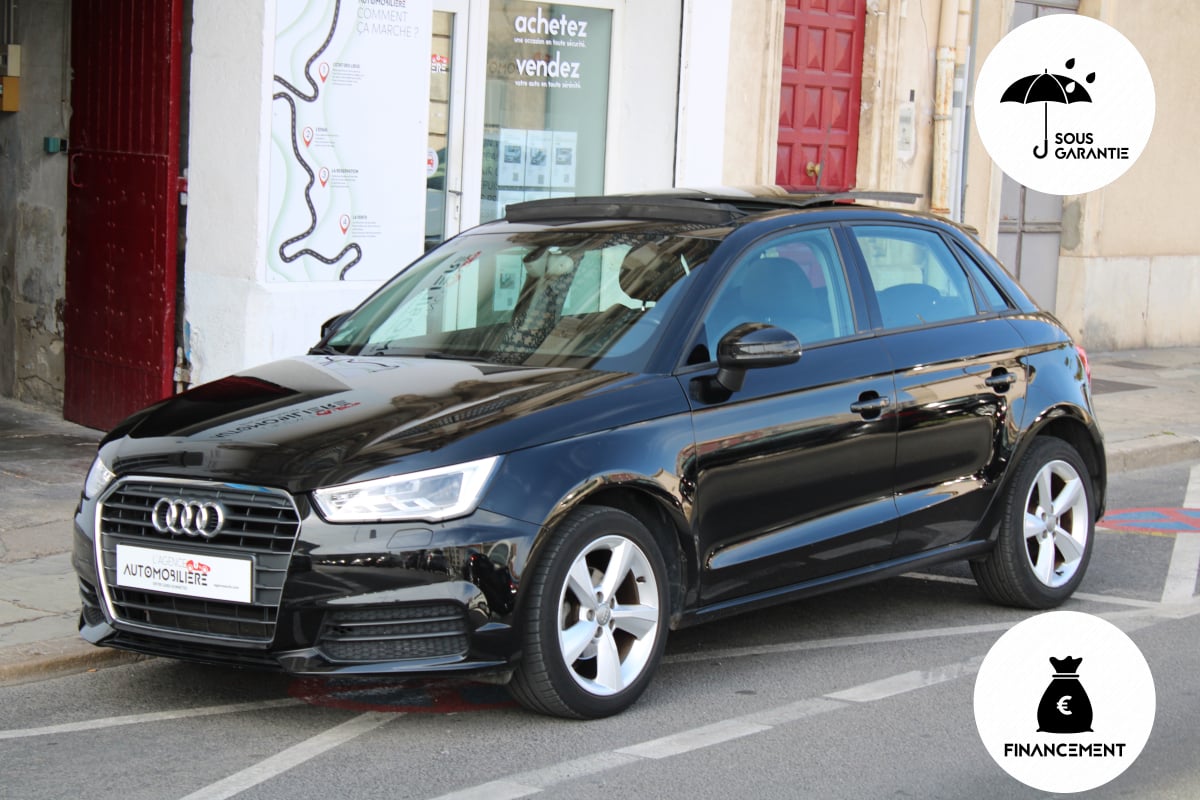 Audi A1 SPORTBACK 1.0 TFSI 95 ULTRA METROPOLITAN S-TRONIC BVA (Toit ouvrant, radar de recul,..) — 1