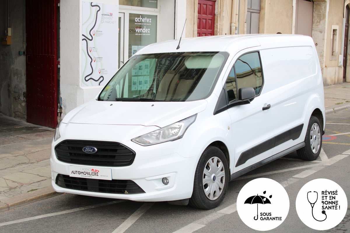 Ford Transit FOURGON 1.5 ECOBLUE 120 L2 TREND BUSINESS (Entretien à jour, Radar de Recul, Attelage..) — 1