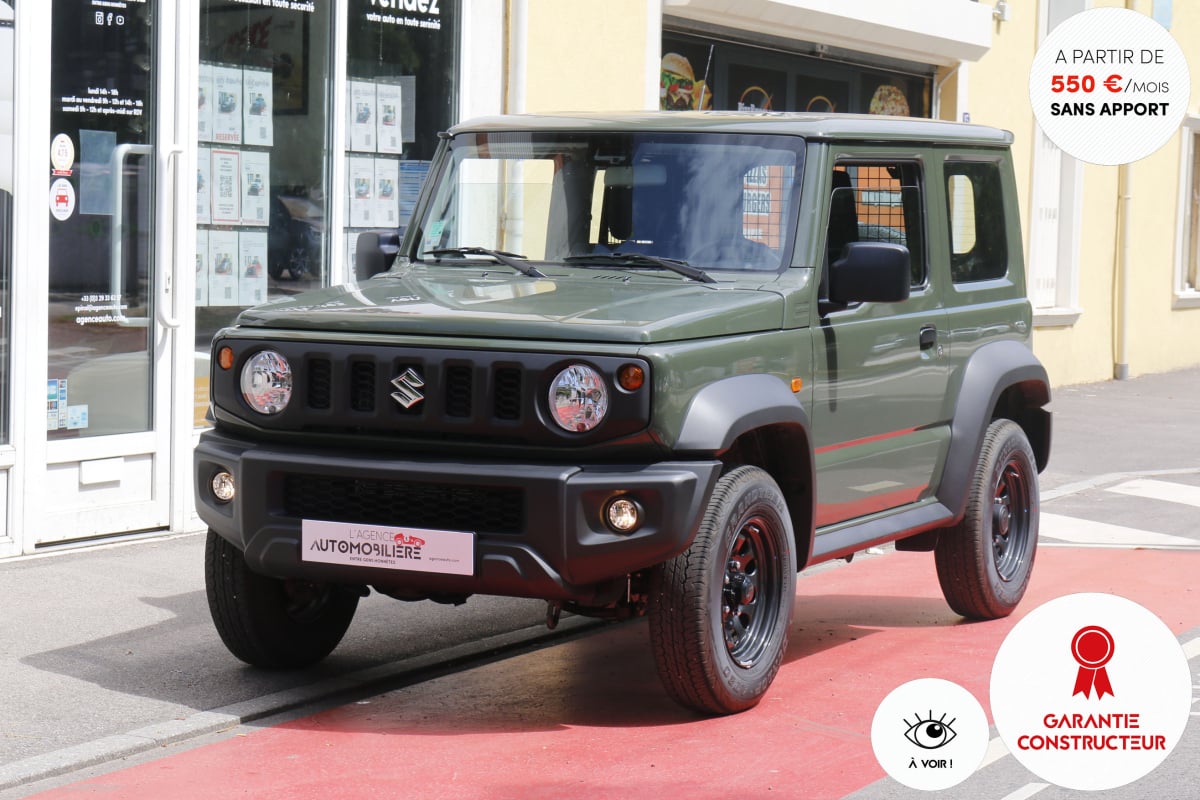 Suzuki Jimny AllGrip 1.5 VVT 102 Privilège 4WD (1ère main, 2 Places, Sièges Chauffants, Anticollisions...) — 1