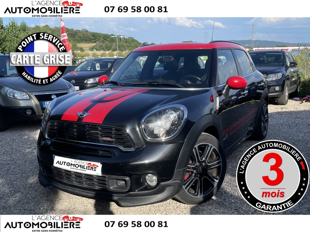 Mini Mini Countryman Cooper SX JCW 1.6 i Turbo ALL4 Steptronic 218 cv Boîte auto GARANTIE 3 MOIS — 1