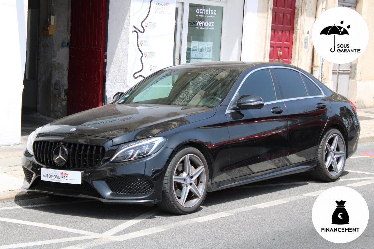Mercedes-Benz Classe C 2.2 220 D 170 SPORT LINE 7G-TRONIC BVA (Caméra de recul, entretien à jour,..) — 1