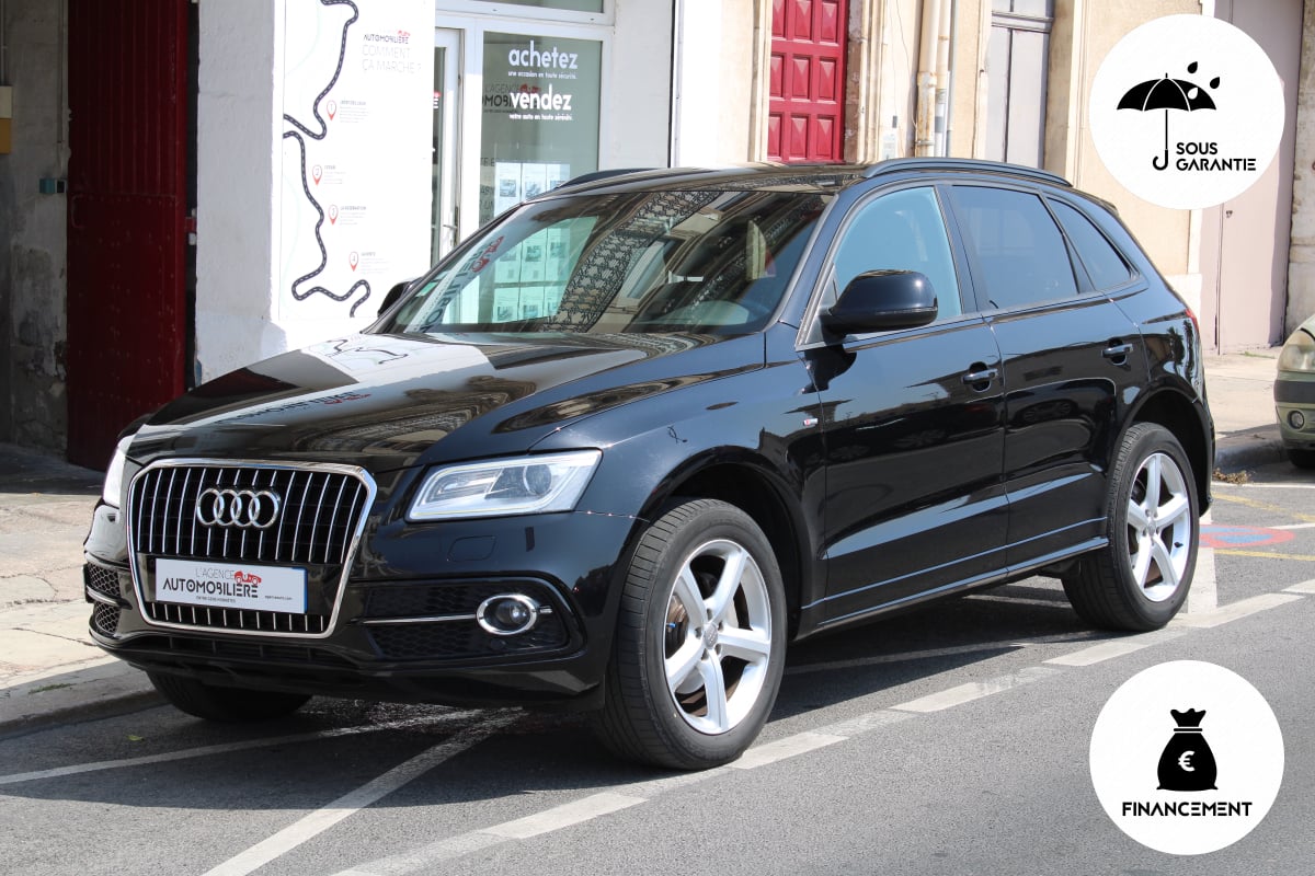 Audi Q5 2.0 TDI 175 S-LINE QUATTRO S-TRONIC BVA (GPS, Sièges chauffants, radar de recul,..) — 1