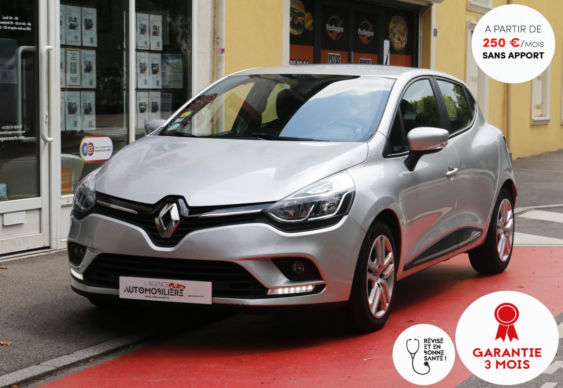Renault Clio IV Ph.II 1.5 dCi 75 Energy Business BVM (Gris platine, Régul/Limiteur, Démarrage confort...) — 1