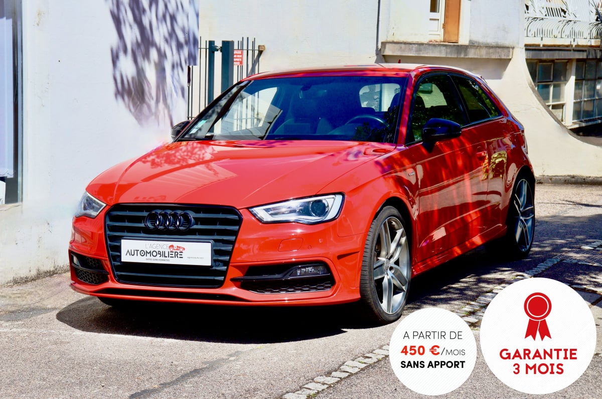 Audi A3 1.4 TFSI 150 S Line Plus BVM6 3P (LED,Méplat,Bang&Olufsen) — 1