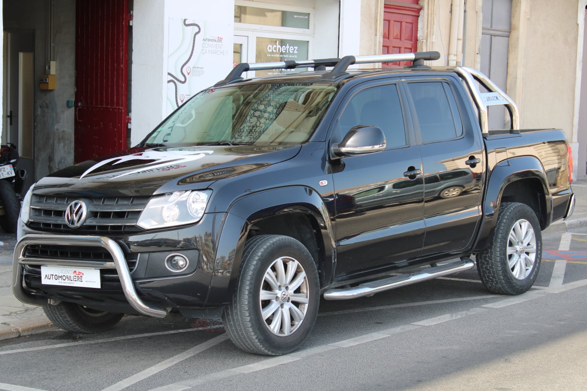 Volkswagen Amarok DOUBLE CAB 2.0 BiTDI 163 FAP 4MOTION (ENCLENCHABLE) HIGHLINE (GPS, RADAR DE RECUL ... ) — 1