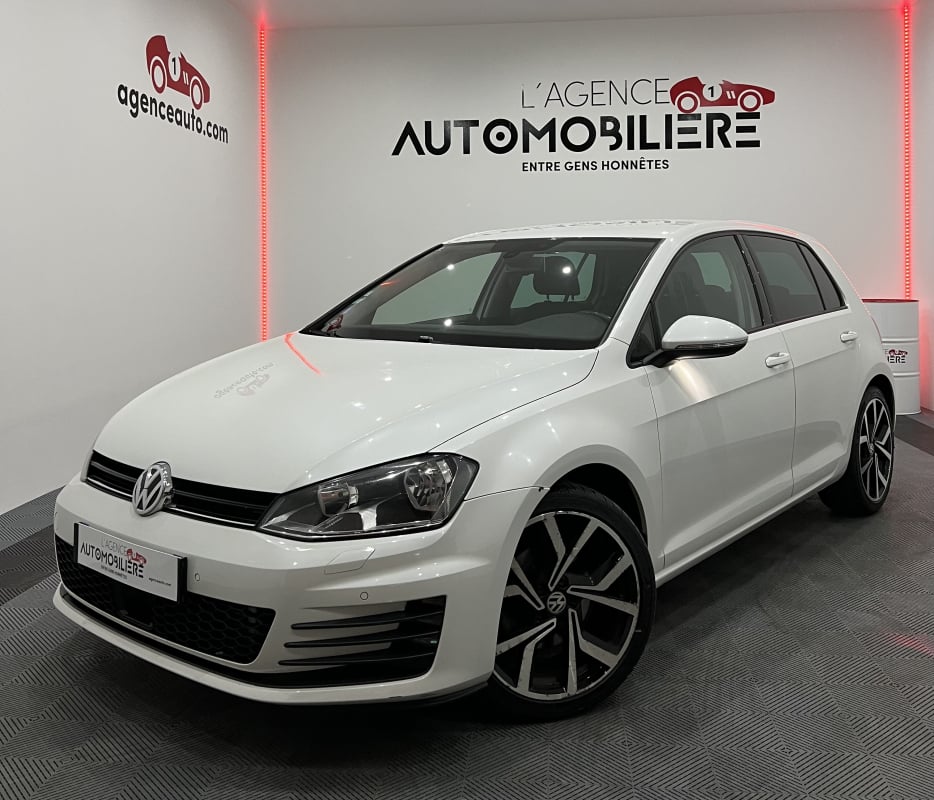 Volkswagen Golf GOLF VII CARAT 1.4 TSI 140CV ACT BVM6 DEMI-LIGNE INOX/JTES 18' BRESCIA/GPS/BLUETOOTH/RADAR AV-AR — 1