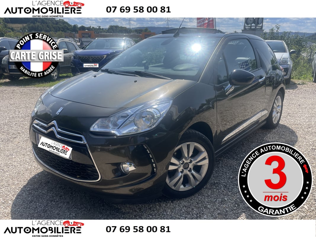 Citroen DS3 Cabriolet 1.6 VTi 120 cvgarantie 3 mois — 1