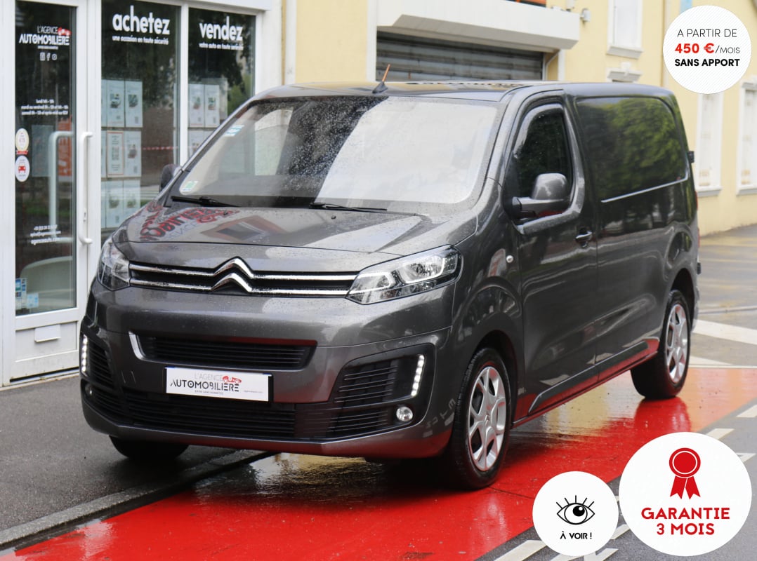 Citroen Jumpy Fourgon M 2.0 BlueHDi 122 BVM6 (Origine France, Détecteur Angle morts, Lane assist...) — 1