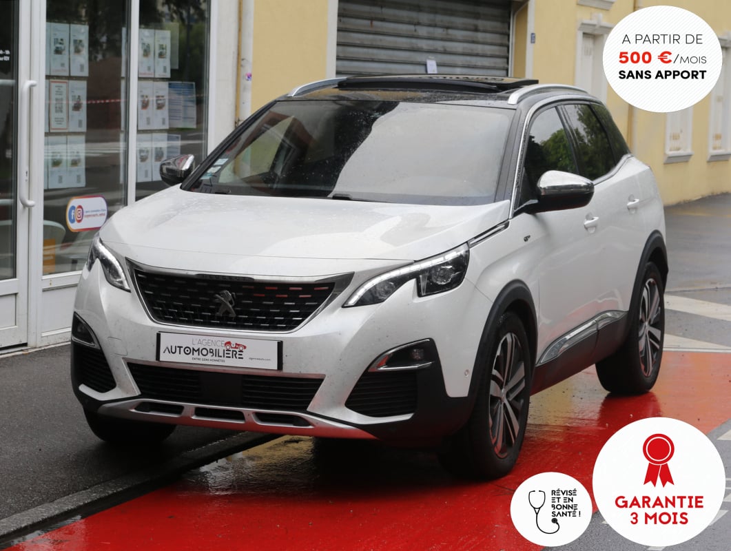 Peugeot 3008 2.0 BlueHDi 180 GT EAT6 (Origine FR, Suivi Peugeot Full, Toit Ouvrant...) — 1