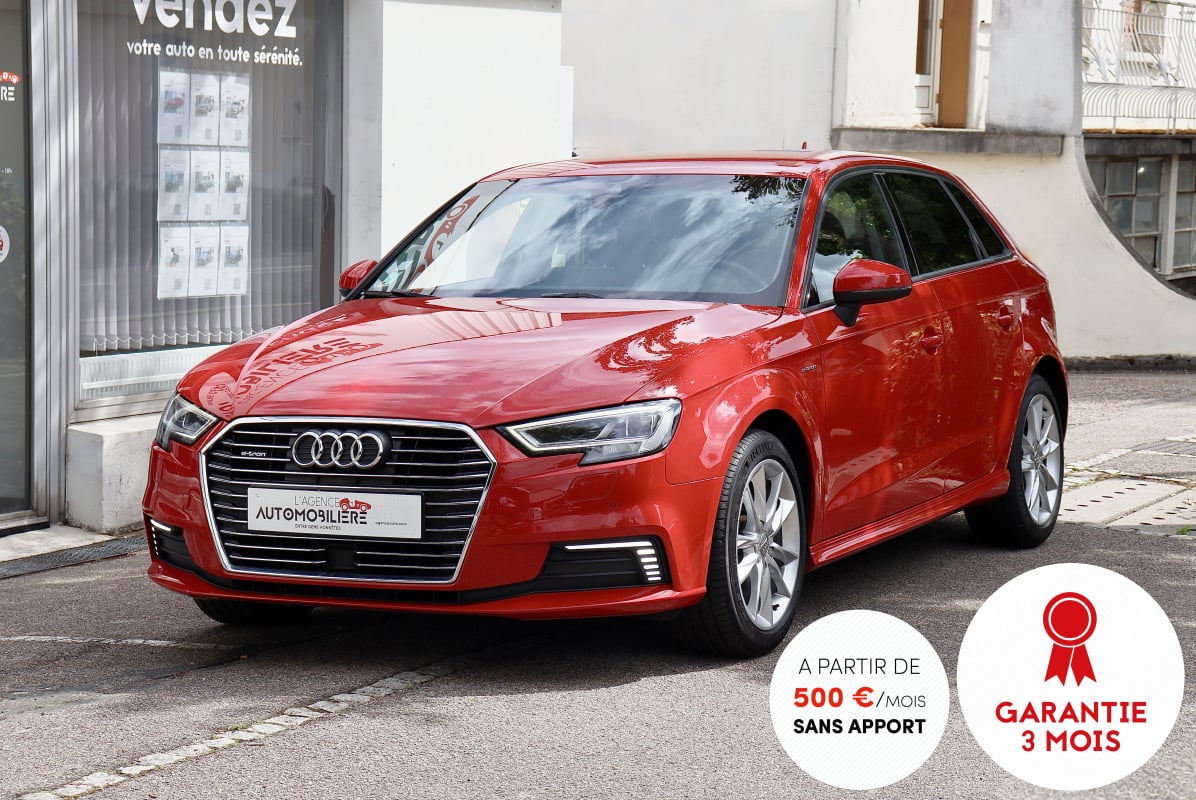 Audi A3 Sportback E-Tron 204 Hybrid S-Tronic7 (Virtual Cockpit,Caméra,CarPlay) — 1