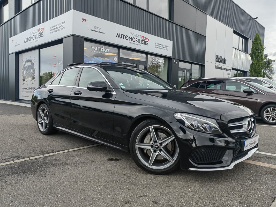 Mercedes-Benz Classe C 2.2 220 D 170 AMG LINE 9G-TRONIC TOIT PANORAMIQUE — 1