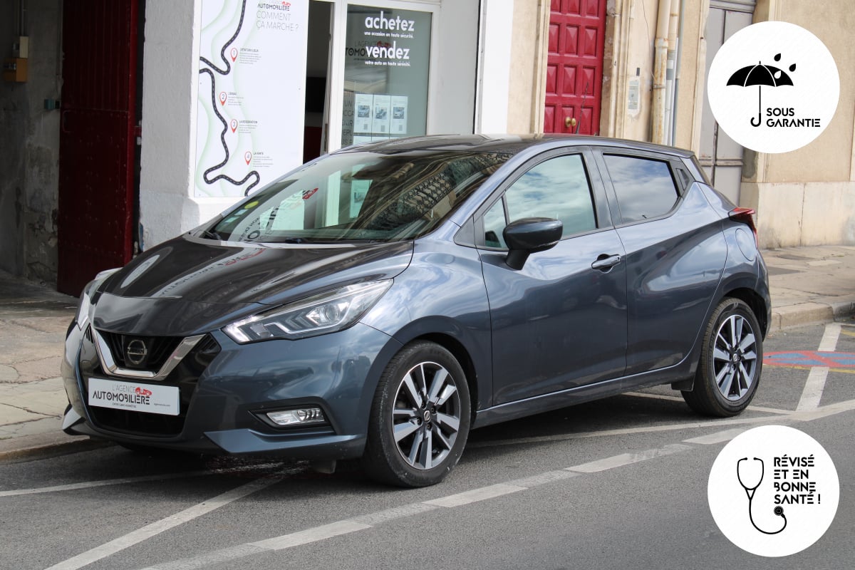 Nissan Micra 1.5 DCI 90 N-CONNECTA (Caméra de recul, GPS,..) — 1