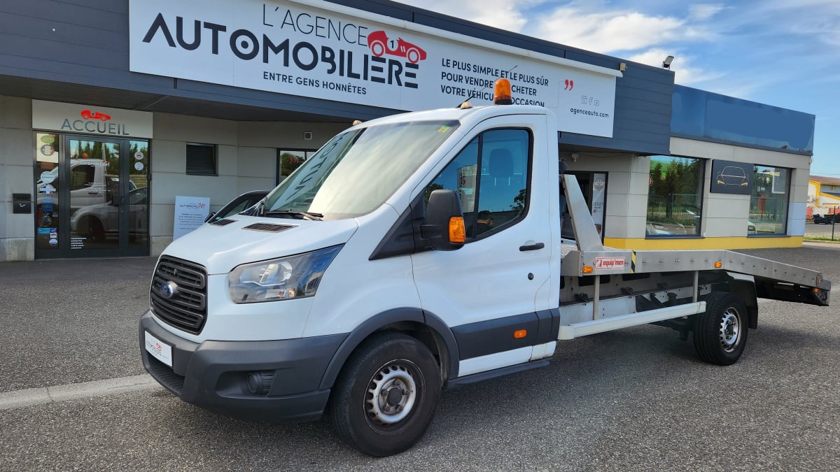 Ford Transit Plateau porte véhicule 350 L4 2.0 TDCi 16V Ambiente — 1