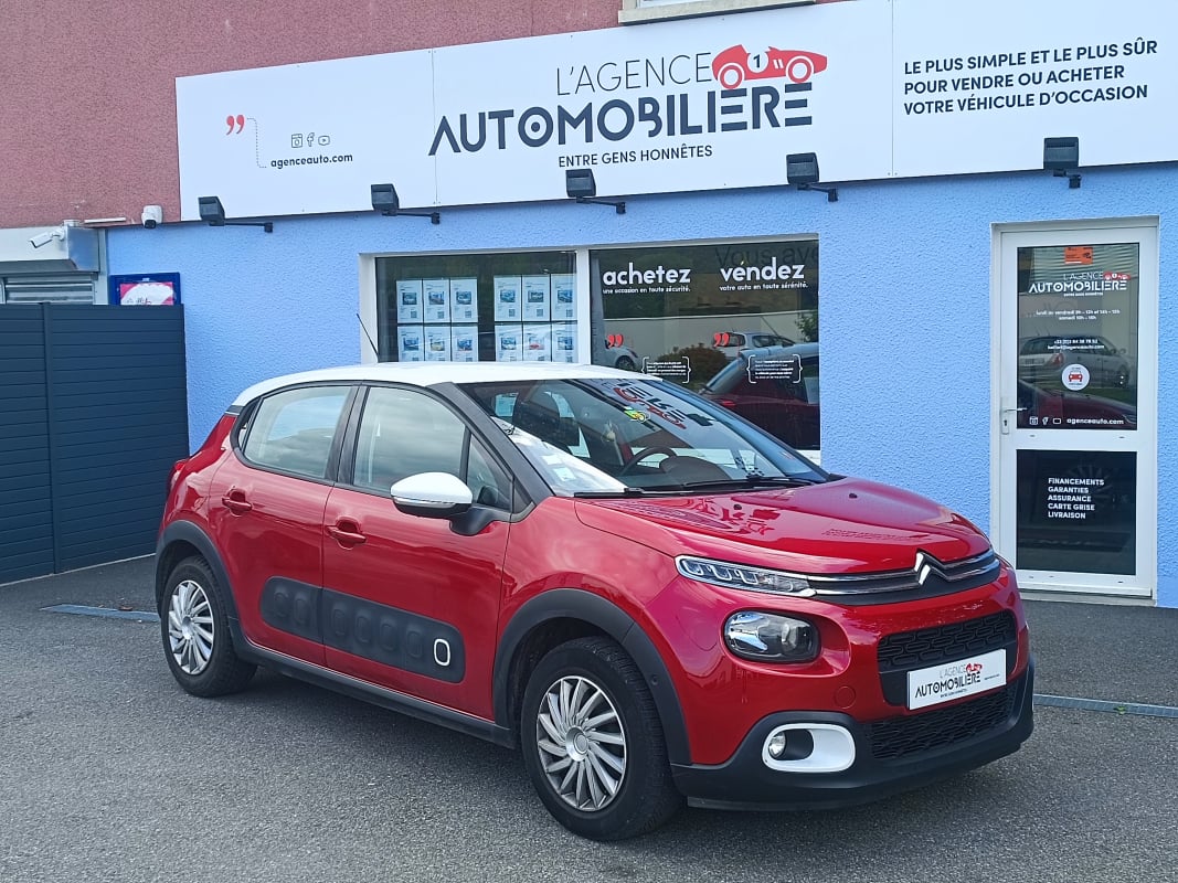 Citroen C3 1,2 Puretech 110ch shine EAT6 1ERE MAIN — 1