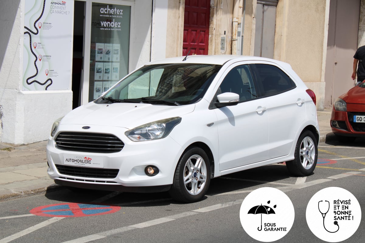 Ford Ka+ 1.2 TIVCT 85 ULTIMATE (1 ère main, Radar de recul, CritAir 1,..) — 1