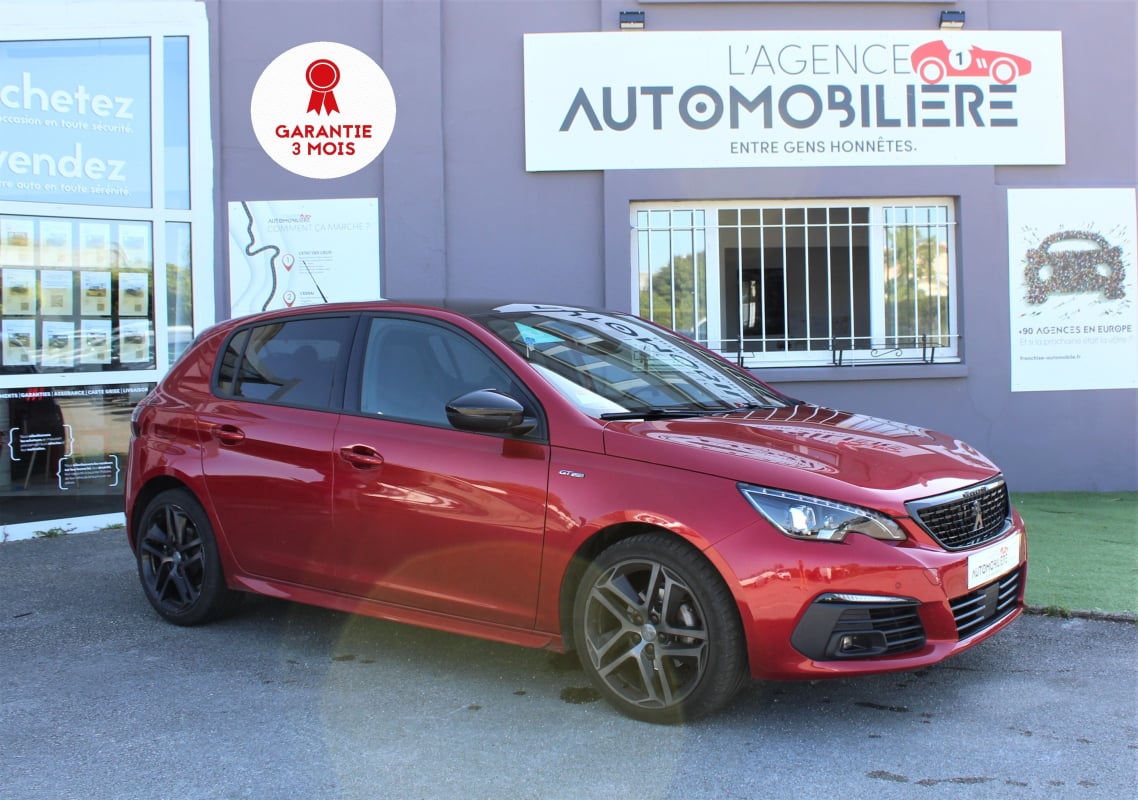 Peugeot 308 130 CV -1.5 - GT LINE - BLACK PACK -BlueHDi - EAT8 S&S - CT 08 2023 — 1