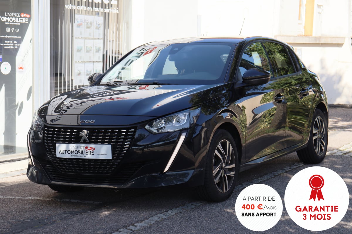 Peugeot 208 1.2 PureTech 100 Allure Pack EAT8 (CarPlay, Caméra 360, Modes de conduite,...) — 1