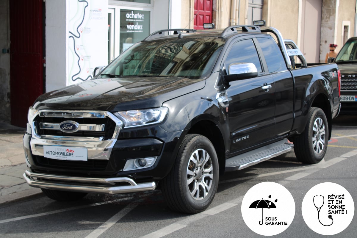 Ford Ranger SUPER CABINE 3.2 TDCI 200 LIMITED 4X4 (Caméra De Recul, GPS, Attelage...) — 1
