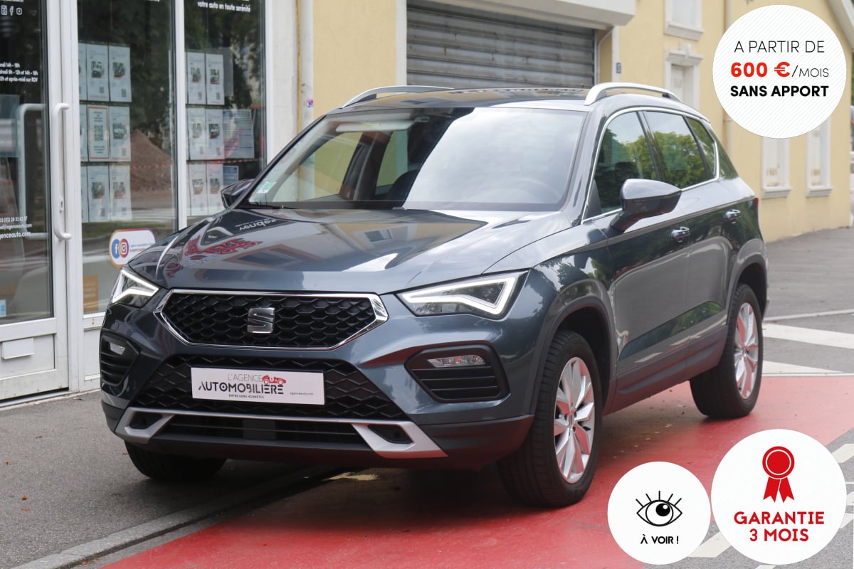 Seat Ateca 1.5 TSI 150 STYLE DSG7 (Attelage, CarPlay, Caméra,...) — 1