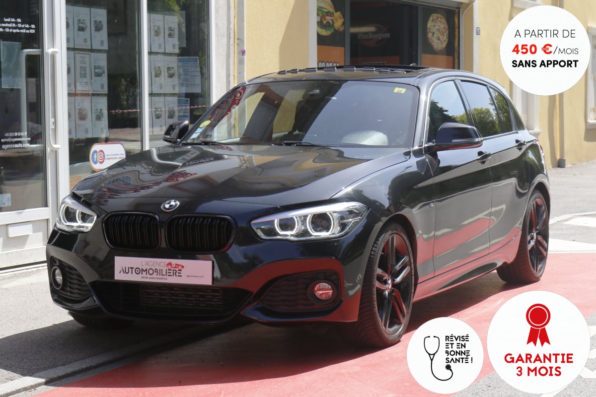 BMW Série 1 118d 150 PACK M BVA8 5 Portes (GPS, Volant chauffant, Modes de conduite,...) — 1