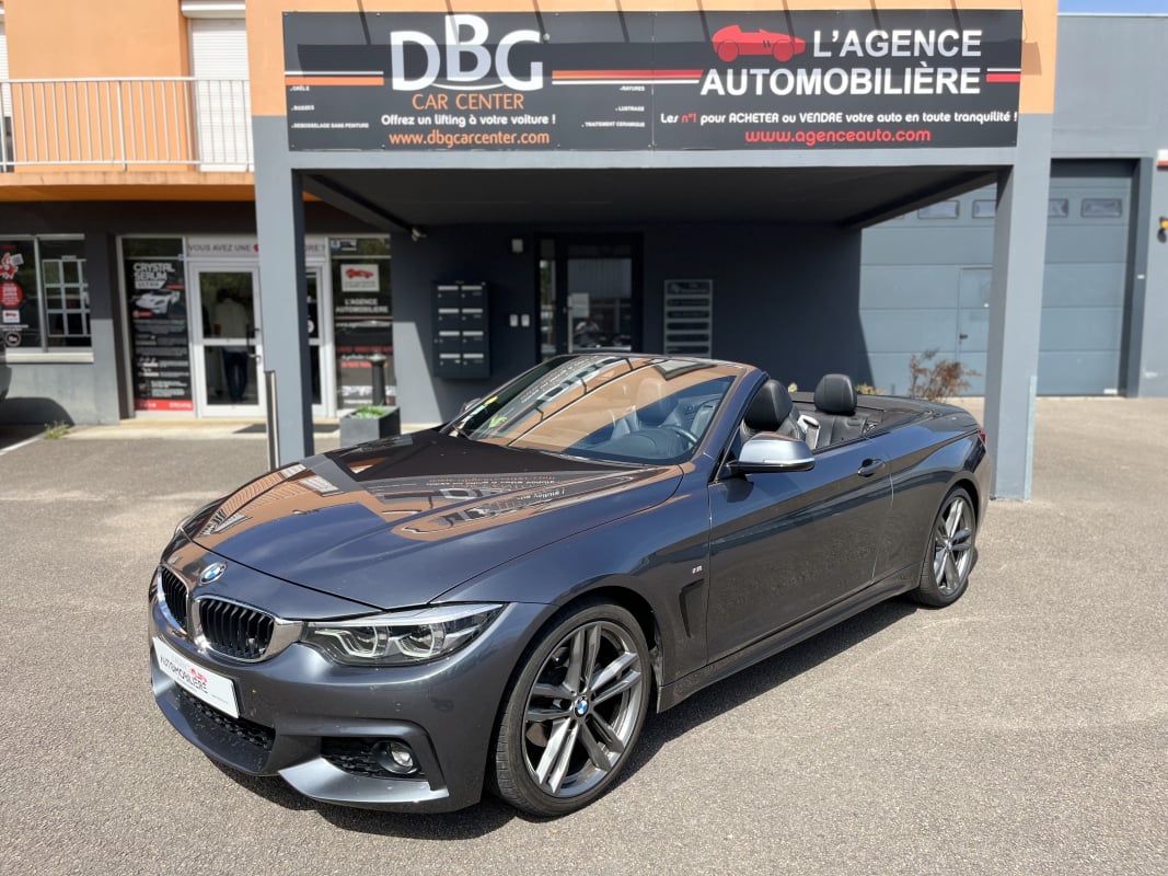 BMW Série 4 Cabriolet Pack M 420d 2.0 Steptronic8 190 cv CarPlay/Caméra de recul — 1