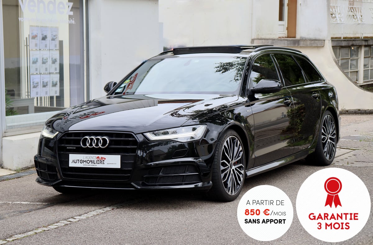 Audi A6 Avant 3.0 Bi-TDI V6 326 Quattro Competition S-Tronic8 (TO,Cuir,Attelage) — 1