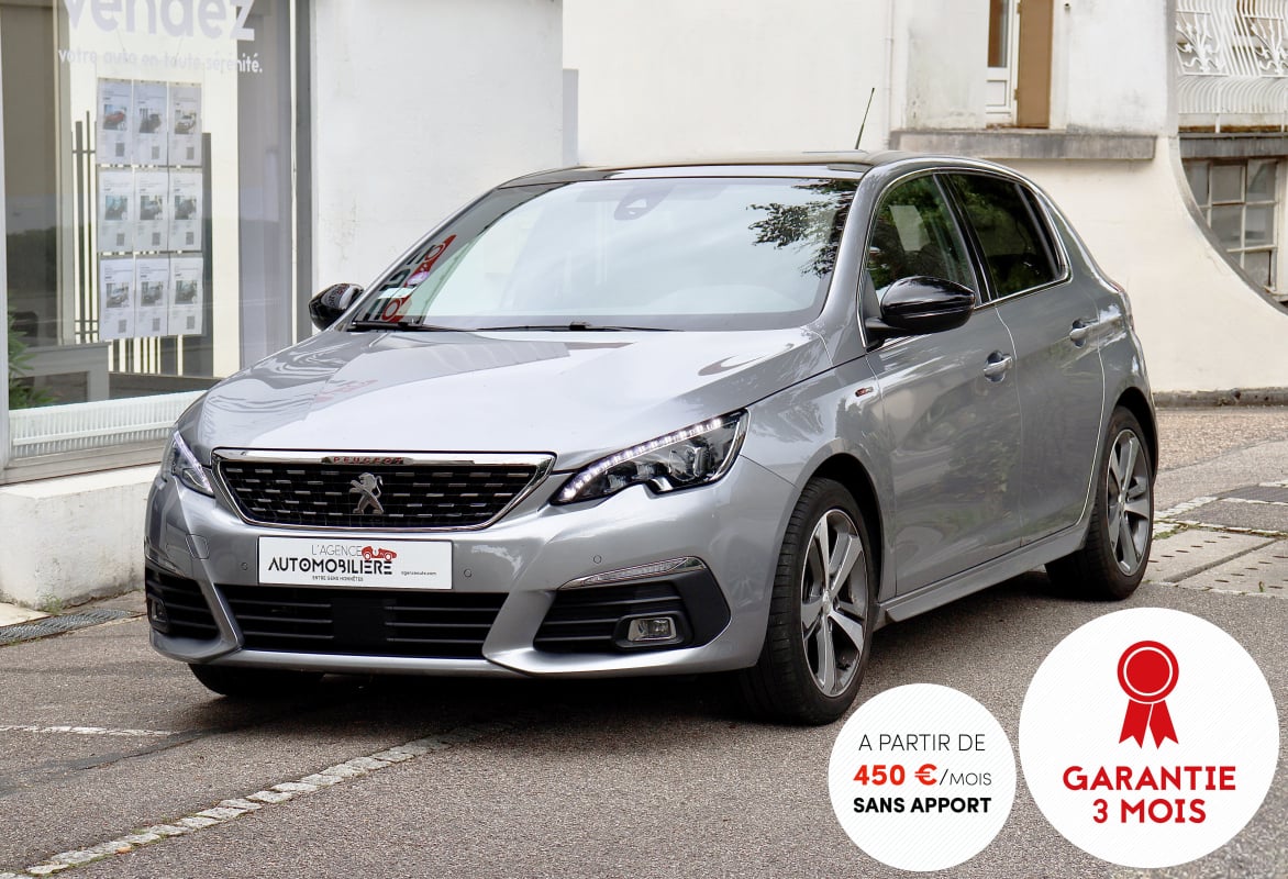 Peugeot 308 II 1.2 PureTech 130 GT Line EAT8 (Toit Pano,CarPlay,Cam360) — 1