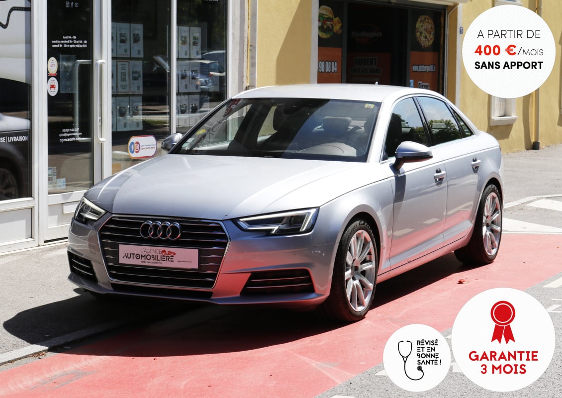 Audi A4 2.0 TDI 150 Sport BVM6 (Origine France, Suivi, Méplat) — 1